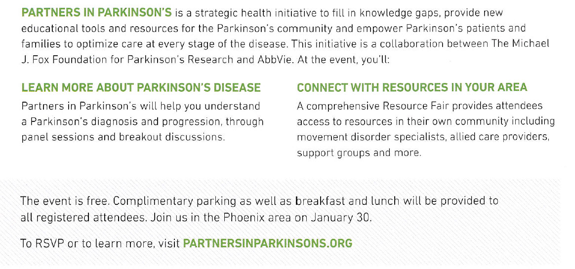 toregister - Partners in Parkinson
