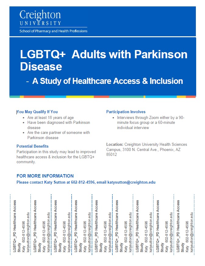 LGBTQ+_PD Study Flyer LGBTQ+_PD Study Flyer